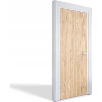 Fototapeta Samolepící nálepka na dveře skříně Jedle dřevěná 75x205 cm