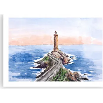 Obraz Plakát bez rámu do obývacího pokoje ložnice 70x50, lucerna, moderní a módní obraz