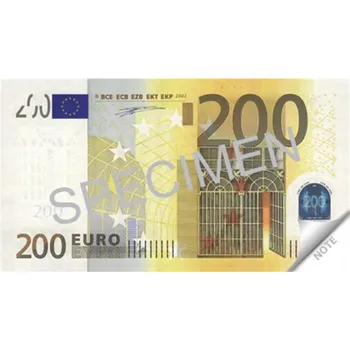 Blok NOTES 200 EURO, 70 LISTŮ