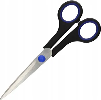 Kancelářské nůžky, školní 16cm černé TAURUS