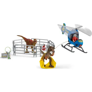 Figurka Schleich 72216 Záchranný dinosauří vrtulník