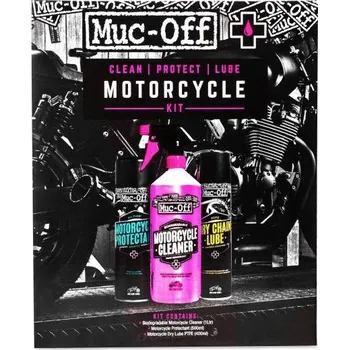 Motokosmetika MUC-OFF MUC-OFF MOTORCYCLE CLEAN PROTECT LUBE KIT