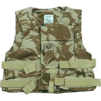 Neprůstřelná vesta Armda Britsk Vesta britská FLAK cvičná s výplní DPM DESERT použitá DPM DESERT - britské maskování 170/112