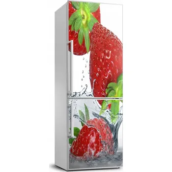 Fototapeta Samolepící Samolepka na ledničku Jahody 70x190