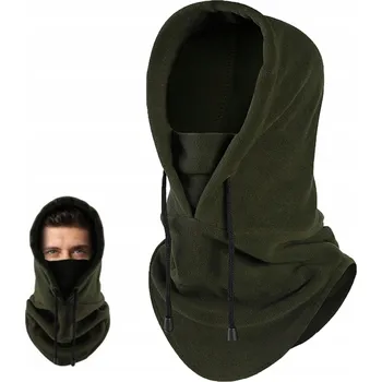 Kukla NÁKRČNÍK KAPUCE , termální fleecová SPORTOWY CIEPŁY POTÁPĚČSKÉ BRÝLE S KAPUCÍ