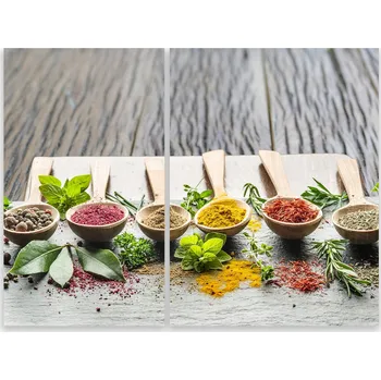 Kuchyňské prkénko Skleněná Ochranná Deska a Krájecí Prkénko | Indukce, Sporák ds-0456