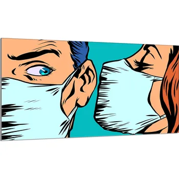 Obraz Krájecí deska TMK ArtDeko sklo 1 ks