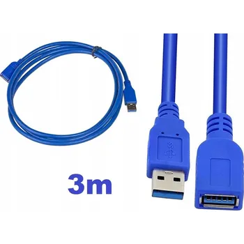elektrický kabel Prodlužovací USB kabel A 3.1/3.0/2.0, 3 m, 5 Gbit/s Nejvyšší Kvalita Vivanco W-WA