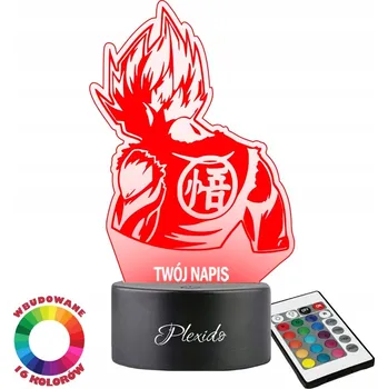 Lampička Noční lampa Plexido vícebarevná