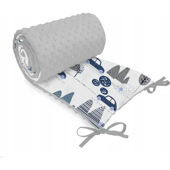 Prostěradlo Chránič do postýlky Ankras 180 cm x 30 cm