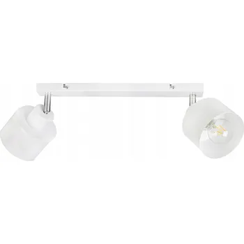 Závěsné svítidlo LED-ONE Kov KUBEK BÍLÝ 2-bodové světlo E27