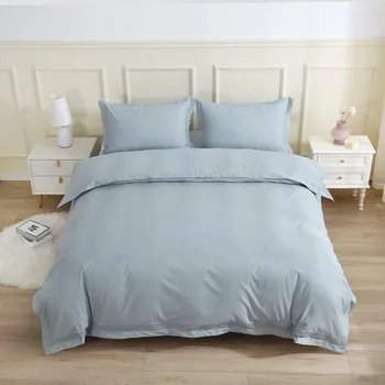 Povlečení Povlečení 200x220 + 2x 70x80 + 2x 40x40 MODRÁ LENA INSPIRACE