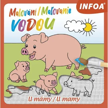 omalovánky Malování/Maľovanie vodou U mámy/U mamy