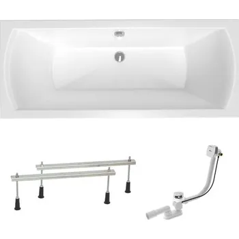 Vana Obdélníková vana Laguna Cube Way Plus 150x70 cm akrylát levá i pravá SIKOCUB1500APN