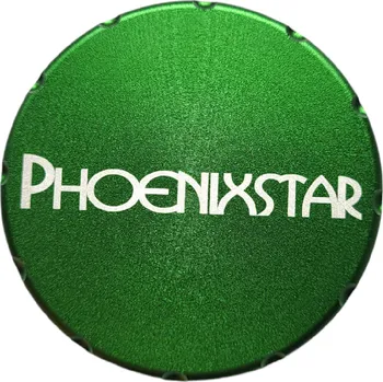 CBD Phoenix Star Glass Phoenix Star Grinder - Round Shape III Barva: Zelená