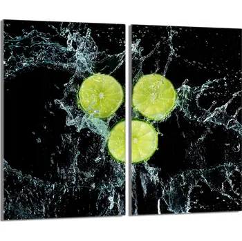 Kuchyňské prkénko Krájecí deska TMK ArtDeko sklo 2 ks