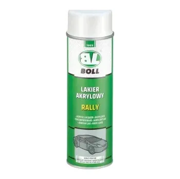Silikonový sprej BOLL akrylový lak rally bílý lesklý - sprej 500ml