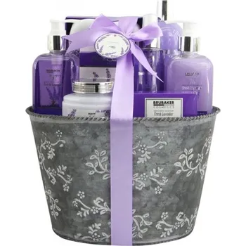 Kosmetická sada Brubaker Dárková kazeta v květináči - Levandule
