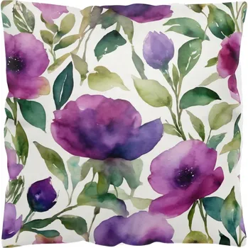 Polštář POVLEČENÍ NA POLŠTÁŘ 40x40 cm VELUR DEKORATIVNÍ SAMETOVÉ PODZIMNÍ