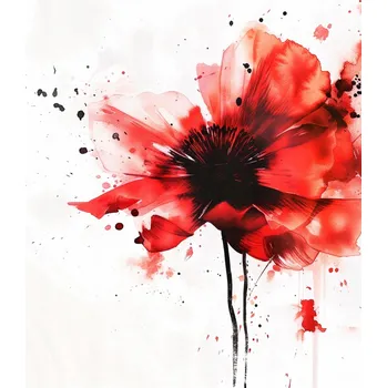 Plakát Plakát Tekutá Akvarel bez rámu 100 x 100 cm