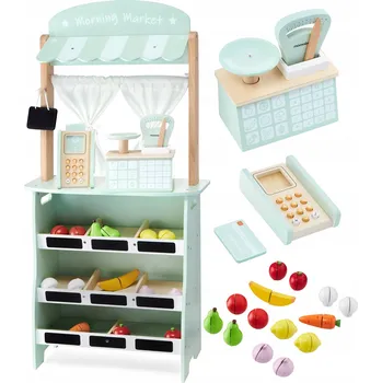 Obraz Dřevěný prodejní stánek Mamabrum 2v1