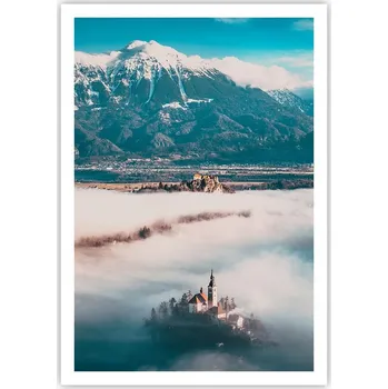 Obraz Plakát na zeď bez rámu 70x100 krajina obraz plakáty do obývacího pokoje ložnice