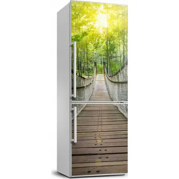 Fototapeta Fototapeta / Nálepka na ledničku - Visutý most 70x190 cm