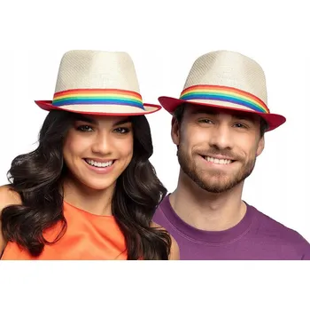 Klobouk Klobouk Pride duhový s motivem duhy