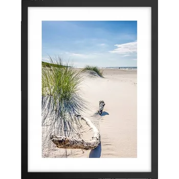 Obraz Obraz plakát v černém rámu do obýváku 30x40 moře foto plakáty na zeď