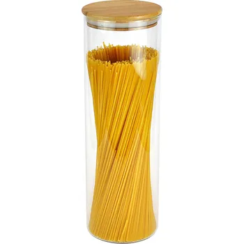 Dóza na potraviny Skleněná nádoba zavařovací sklenice o objemu 2000 ml na potraviny koření