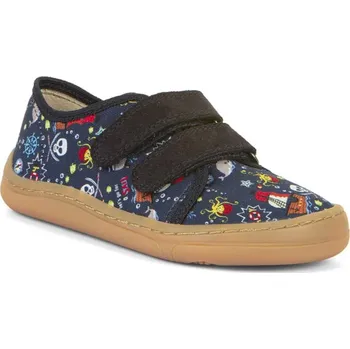 Chlapecké tenisky Barefoot tenisky Froddo Blue textilní G1700379-29 23, Vnitřní délka boty: 15,5 cm, Vnitřní šířka boty: 6,7 cm