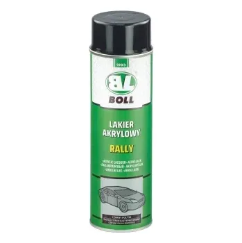 Silikonový sprej BOLL akrylový lak rally černý lesklý - sprej 500ml
