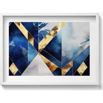 Obraz Dekorativní nástěnný obraz do obýváku kuchyně Geometrická kompozice 70x50 cm