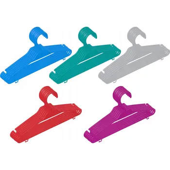 Věšák Šatní ramínko plastový Fabryka Wieszaków Polwo vícebarevný