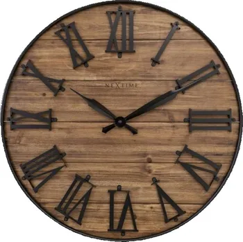 Hodiny NÁSTĚNNÉ HODINY dřevo Manchester Nextime