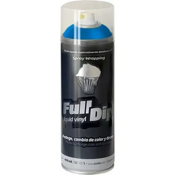 Barva ve spreji Fólie s celoplošným ponorem do gumy ve spreji metalická modrá