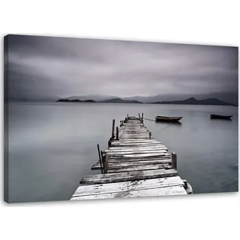 Obraz Obraz na plátně - Canvas, Most přes jezero 60