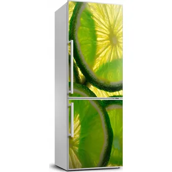 Fototapeta Samolepka na ledničku samolepící na plátky limetky