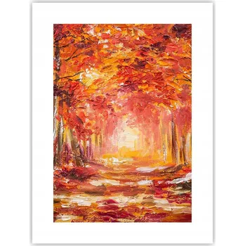 Obraz Obraz plakát do obýváku ložnice 30x40 podzimní plakáty na zeď bez rámu