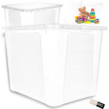 Úložný box Cadro Úložný box 30 l průhledná