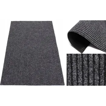 Rohožka ROHOŽKA PŘED DVEŘE VSTUPNÍ PROTISKLUZOVÁ ŠEDÁ 100X100 cm