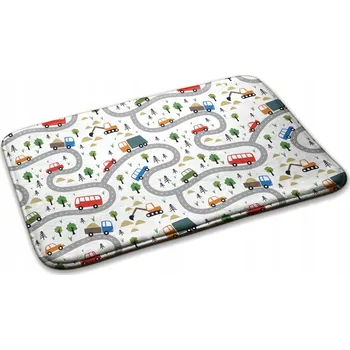 Obraz Měkká Hrací Podložka Koberec Junior Pro děti Auta na silnici