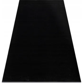Koberec KOBEREC SOFTY hladký 180x270 cm ČERNÝ #AF863