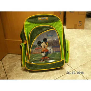 Městský batoh Vícekomorový Školní batoh Mickey Mouse Starpak, vícebarevný, zelený