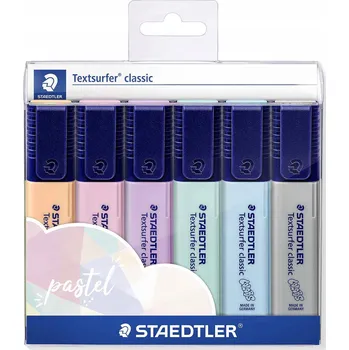 Zvýrazňovače Staedtler Pastel 6 barev pastelové č. 2