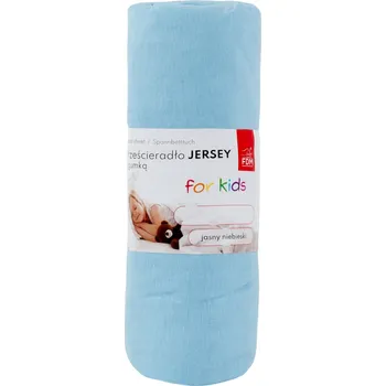 Prostěradlo Prostěradlo JERSEY 100% bavlna s gumou 80x160