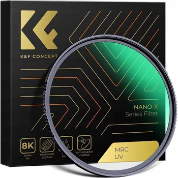 UV filtr K&F Concept UV 8k MRC Nano X Slim 58mm