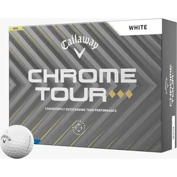 Golfový míček Callaway Chrome Tour Triple Diamond White Basic 12 Golfové míčky