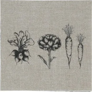 Papírový ubrousek Papírový ubrousek čtvercový 33 cm x 33 cm