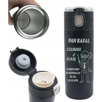 TERMOSKA HRNEK S LED DISPLEJEM A GRAVÍROVÁNÍM DÁREK PRO UČITELE